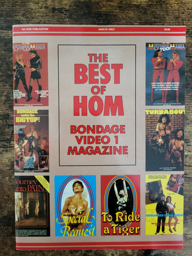 The Best Of Hom Bondage Video 1 Magazine.. Vintage Bondage Magazine